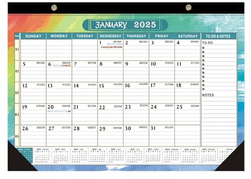 Täglicher Affirmationskalender, geeignet für 2024-2025, positiver Tageskalender, vereinfachter Schreibtischkalender, motivierende Seite für den Tag, Dekorationen für den Arbeitsplatz