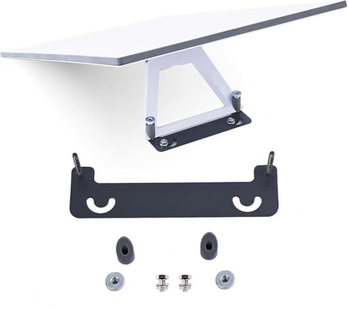 Starlink Satellitenschüssel-Dachhalterung, Edelstahl-Ständer mit Hardware, Starlink Satellitenschüssel-Montage, robustes Dach- und Wohnmobil-Halterungs-Set, verbessertes Design für sichere