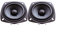 REETBQNMN 6OHM Plage Full Haut-parleur 3 Pouwoofer Mid-Sewoofer Haut-parleur Long Haut-haut-haut-parleur Compatible for Kardon Compatible for Aura 3 DIY 2 PC compatibles for Harman Enceinte bibliothèq