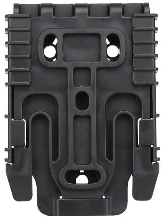 Holster Adapter Schnellverschluss System Kit QLS for G 17 19 Colt 1911 M9 P226 Hüftgurt Paddelplattform(BK)