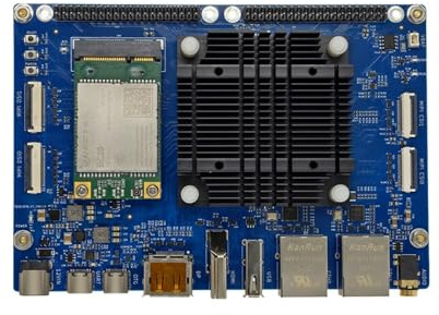 T527 Core Board Computer Linux AI Cortex-A55 G57GPU RISC-V ECK32 Series Multiple GPIO 4K Hard Decode Two-CAN, eDP, HDMI, MIPI (ECB32-PGB2E16-I)