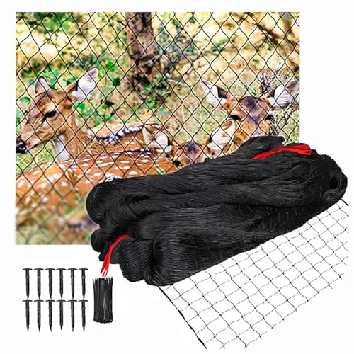 30x15m Vogelnetze Vogelschutznetz,Teichnetz Feinmaschig,Wiederverwendbar,Kann auf Jede Größe Zugeschnitten Werden,G5cm Hühnernetz,Eflügelnetz Geeignet Zum Schutz von Obstbäumen Gemüse vor Vögeln