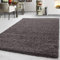 Teppium Moderner Hochflor Teppich Wohnzimmer 300x400 cm Taupe - Shaggy Flauschiger Teppich, Extra Weich, Pflegeleicht und Einfarbig - für Schlafzimmer, Küche und Esszimmer