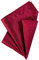 DonDon Herren Hanky 25 x 25 cm edles Einstecktuch für feierliche und besondere Anlässe dunkelrot mit silbernen Punkten