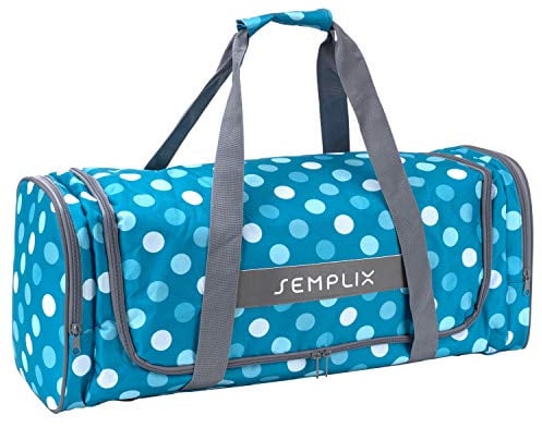 SEMPLIX Plottertasche, die optimale Aufbewahrungs- und Transport-Tasche für haushaltsübliche Plottergeräte und Zubehör (Petrol/türkis)