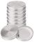 sourcing map 8pcs Stainless Steel Wide Mouth Mason Jar Lids with Sealing Rings Food Storage Caps for Mason Canning Ball Jars