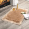 MIULEE Faux Fell Teppich Flauschig Weiche Warm Modern Bodenmatte Sofa Matte Kunstfell Dekofell Rechteck Bettvorleger Wolle Longhair Optik Gemütliches 60x90 cm Kamel