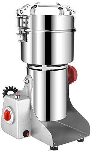 RANRANJJ Grain à moudre Le Grain électrique à Haute Vitesse Moulin Mill Famille Medicial Poudre Machine Céréales Commerciale Grains Mill Grinder, Pulverizer Cadeau for Maman, Femme