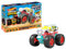 Revell- Monster Truck Hissy Fit, Voiture à retrofriction 1:32 avec Rampe de Saut Hot Wheels rétro-Friction à Construire, 50318, Blanc/Jaune