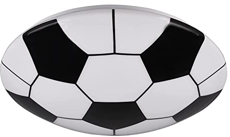 Reality Leuchten LED Deckenleuchte Kloppi R62941101, Glas weiß oder schwarz, inkl. 12 Watt LED