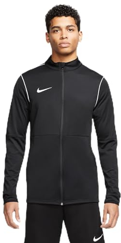 Nike Men'S Sport Jacket M Nk Df Park20 Trk Jkt K, Black/White/White, BV6885-010, 3XL