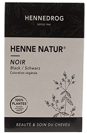 Alibabashop Hennedrog - Henna Natur schwarz - 90 g
