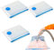 Aufbewahrungsbeutel Reise Vakuum,3 Stück Vacuum Bags Aufbewahrungsbeutel, Vakuumbeutel für Kleidung, zur luftdichten Aufbewahrung 60x40cm