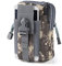 Generic Kompakt Handytasche Gürteltasche Beutel Taktische Hüfttaschen Gürteltasche Outdoor Multifunctional Gürteltaschen mit Handy-Tasche für Camping Wandern Radfahren Klettern(Camouflage)