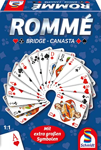 Schmidt Rommé Bridge Canasta : Jeux familiaux Petits et Fins