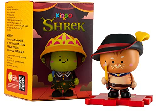 Mighty Jaxx Sammelfigur Shrek Kiddo Collectibles Serie 1, Spielzeug-Sammelfiguren in Blindbox, eine Packung, enthält eine zufällige Figur