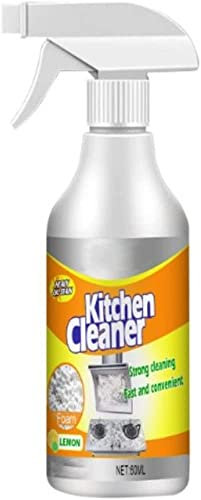 All-purpose Kitchen Pots and Pan Cleaner,All Purpose Kitchen Cleaner,Kitchen Bubble Cleaner Spray,Kitchen Cleaner for Range Hood, Oven, Pots, Grill, Sink (1pcs)