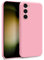 MyGadget Hülle für Samsung Galaxy S23 - Zweilagige Handyhülle mit Kameraschutz - Cover mit Innenfutter & Silikon außen - Rosa
