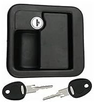 Poignée extérieure noire de serrure de porte FAP M1 CEE