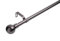 Lister Cartwright 19 mm Extendable Metal Curtain Poles, Black Nickel (Ball Finials, 120-210 cm)