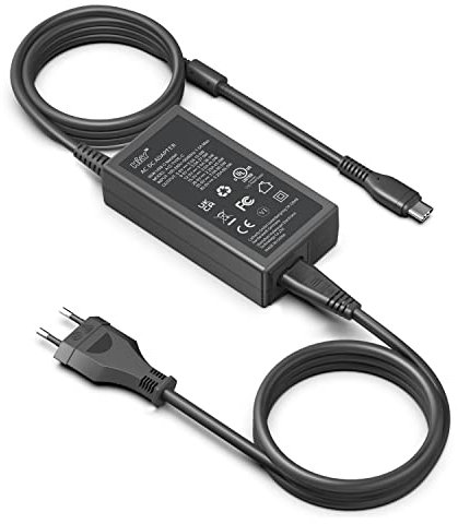HKY Caricabatterie USB C 65W per HP Envy x360 14 2024 Ryzen Edition, per LG Gram 14 16 2024 Pro 16 2024 LG Gram Pro 17 2024 Adattatore PC per Mini Macchina Nebbia Portatile ULANZI FM01