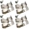 4 PCS Electric Drill Belt Clip Replacement, Metal Power Tool Buckles Belt Hook Clips Holder with Screws for Makita 324705 346034 346317, Model A