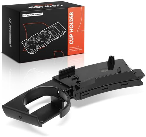 A-Premium Cup Holder Compatible with BMW Z4 2003-2008, Left Driver Side, Replace# 51457070325