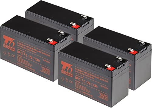 T6 Power Batterie Onduleur Accumulateur pour Eaton Powerware 9120 1500 VRLA 12V