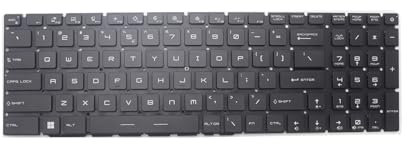 New Replacement Keyboard for MSI GE76 Raider 10UG 10UH 11UG 11UH 11UE MS-17K3 MS-17K2 GP76 GS76 Per-Key RGB Backlit US