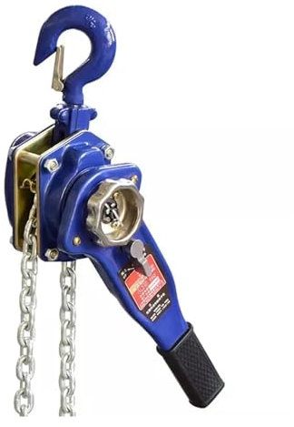 DIKAMAN Treuil Manuel, treuil pour remorque de Bateau, Palan à Levier 0,75 t 1 t 2 t 3 t, tendeur de chaîne de Levage Manuel pour remorques ATV UTV Bateau(0.75T 6M)