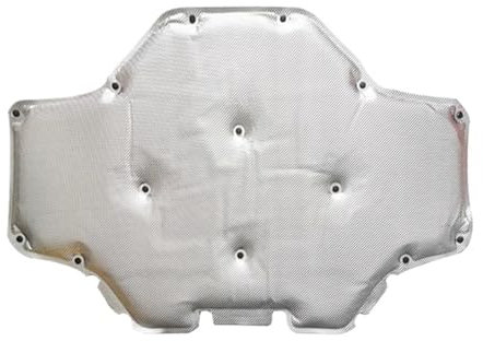 MKVAXR Auto Motorhaube Motor Schalldämmung Pad Schallschutz Baumwolle Abdeckung Thermische Wärmedämmung Pad Matte, for X3/X4 G01 G02 2018-2021 Isolierung der Automotorabdeckung(Type C)