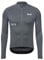 Santic Fahrradtrikot Herren Radtrikot Langarm Slim für Frühling Herbst Rennrad MTB Thermo Trikots Grau M