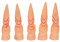 Toyvian 5stücke Teiliges Halloween Fingerabdeckungen Für Kostüme Gruselige Finger Für Hexen Geister Und Zombies Verkleidungsaccessoires Für Halloween-Partys Und Maskeraden