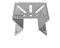 Entgoinggo Corner Security Mount Bracket Ring-doorbell Angle Mount Stainless Steel Wide Angle Adapter For SoloCam S340 PTZ Surveillance Camera(Bracket)