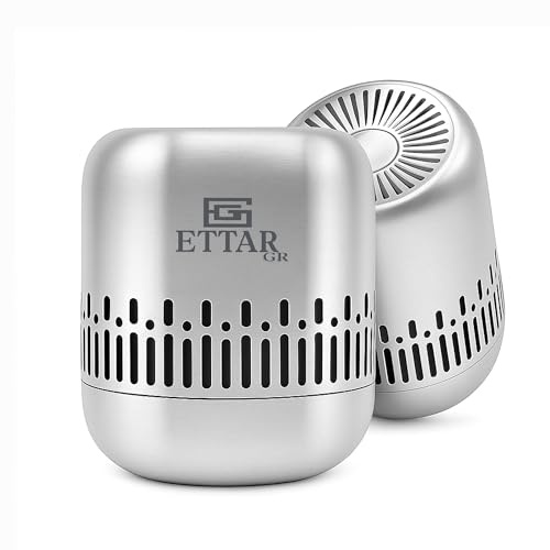 Fridge Deodorizer Removes Bad Odors, Stainless Steel Refrigerator Odor Eliminator, Chemical-Free, Air Purifier & Freshener for Freezer,Closet,Shoe Cabinet,Car & RV; Outperforms Baking Soda & Charcoal