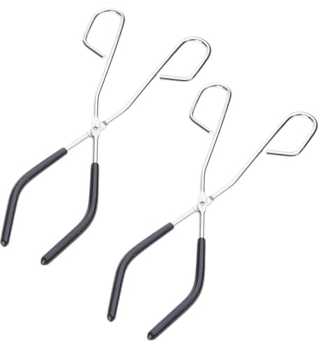 2 x Laborbecherzange, Messbecher-Zange, Becher-Clip-Zange, Werkzeug für Labor, wissenschaftliche Experimente und Haushaltsflüssigkeits-Transfer-Werkzeug