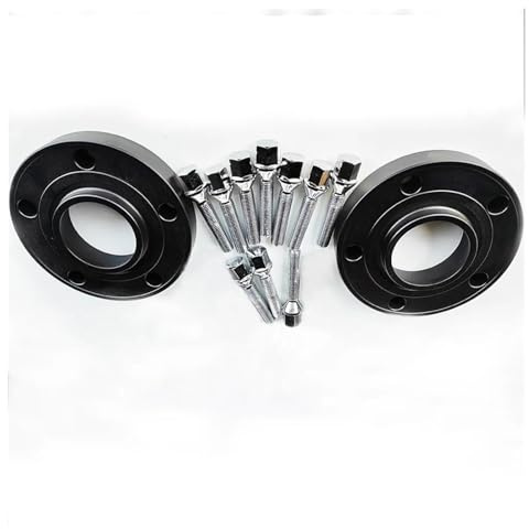 Spurverbreiterung Für X1 X2 X3 X4 X5 Auto-Radverbreiterungen 5x112 66,6 Mit M14 X 1,25 Kegelschrauben 30MM (1,18 '') 1,18 Zoll Dicke Hub Centric(30MM black)