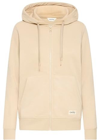 OXMO OXKaren Damen Sweatjacke Kapuzenjacke Hoodie mit Kapuze
