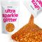 Hemway Ultra Sparkle Glitter - Copper | Fine Metallic Flakes for Resin & Epoxy Crafts | Supplies for Tumblers, Festival, Hair, Face, Body, Eye & Nail Art Decoration | 100 g