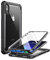i-Blason Ares Full Body Rugged Clear Bumper Case for 6.5-Inch iPhone XS Max (2018), Black