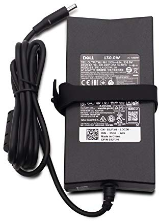 Dell Original 5JDV6 130 W Netzteil Ladegerät für Inspiron AIO 7459, Precision 5510, 5520, 5530, Precision M3800, XPS 15 9530, 9550, 9560, 9570, Optiplex 3050 AIO Teil Zahlen 5J DV6 M1MYR UK
