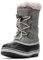 Sorel Yoot Pac Nylon WP, Stivali da Neve Impermeabili Unisex - Bambini e ragazzi, Grigio (Quarry/Dove 212), 35 EU