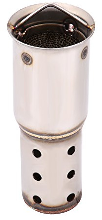 Motorrad Auspuff Schalldämpfer, Fydun 51mm Universal Auspuffrohr DB Killer Motorrad Auspuff Endschalldämpfer Einsatz Noise Eliminator(# 2)