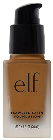e.l.f. Flawless Finish Foundation, leichte und mittlere Deckkraft, seidenmatte Oberfläche, Cinnamon, 20 ml