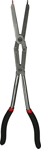 KS Tools 500.7036 Doppelgelenk-Sicherungszange für Innensicherungsringe, 345 mm
