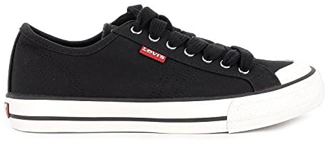Levi's Hernandez, Zapatillas Hombre, Negro (Regular Black), 47 EU