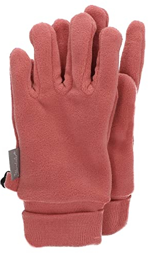 Sterntaler Baby Unisex Fingerhandschuhe Kinder Fingerhandschuh - Fingerhandschuhe, Handschuhe Kinder - aus Microfleece - rosa, 4