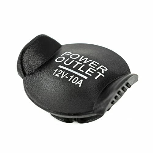 taylorshopnet Car 12v socket & Cigarette/Cigar lighter cover power outlet 21mm cap for Mercedes, VW BMW, Vauxhall, Ford, Renault, Citroen and other makes of cars