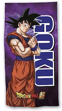 Dragon Ball Goku Badetuch Strandtuch – 100 % Polyester – Maße 70 x 140 Zentimeter