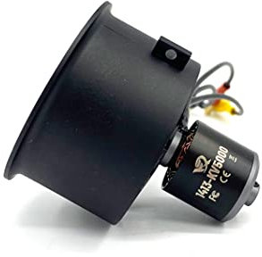 XFLY-MODEL 40mm 12-Blade EDF Ducted Fan with 3S/4S 1413-KV5000 Brushless Outrunner Motor Model Jet Aircraft